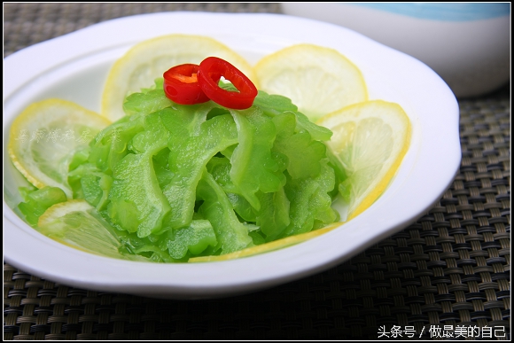 苦瓜你是吃的苦，还是吃的健康呢？