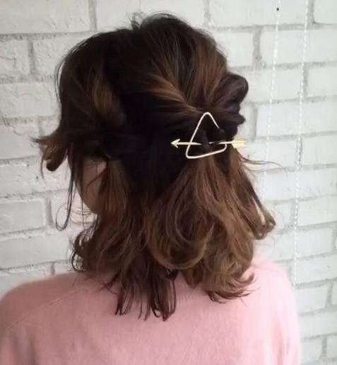 短发妹子必学编发小技巧真正一“箭”倾心!