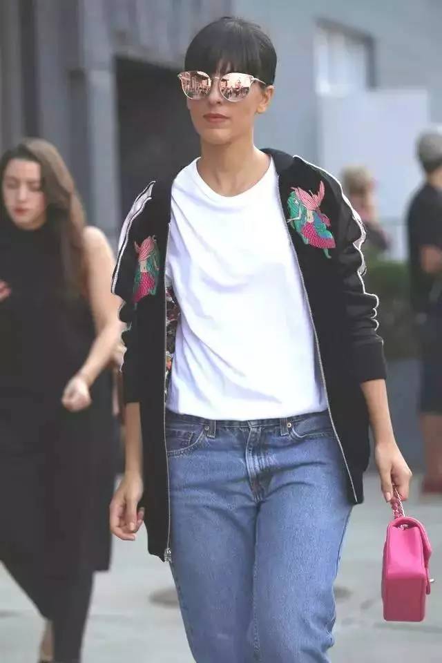 一件夹克穿搭设计,一件夹克的四种穿法