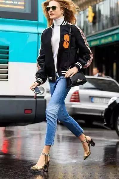 一件夹克穿搭设计,一件夹克的四种穿法