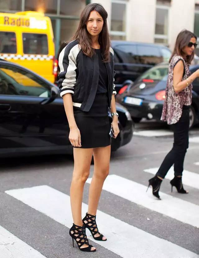 一件夹克穿搭设计,一件夹克的四种穿法