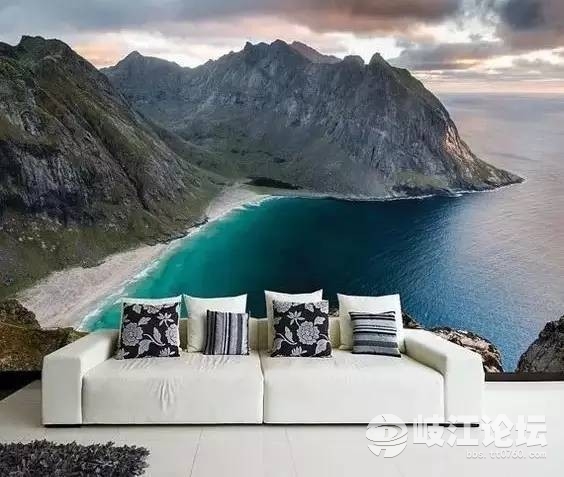 嫌白墙单调,家里墙壁太单调就试试贴点墙纸