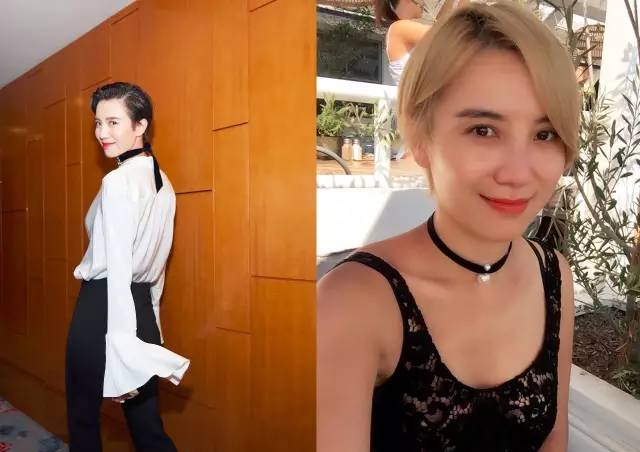 小宋佳的衣品太好了,剪完头发丑哭了