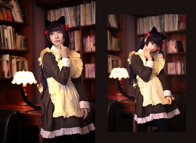 五更琉璃和服cos,五更琉璃萝莉cosplay