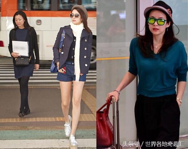 杨幂蔡依林衣服,蔡依林和杨幂穿羽绒服