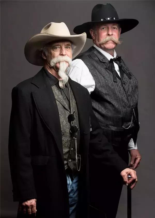 胡须艺术|看风骚大叔们胡须造型的狂欢