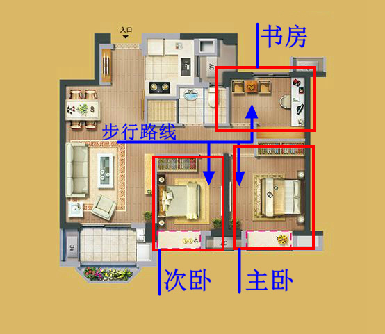阳光城檀悦83平效果图,阳光城檀悦复式设计方案