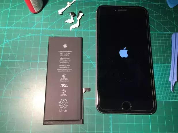 给苹果6s换4000毫安电池,iphone6plus更换电池