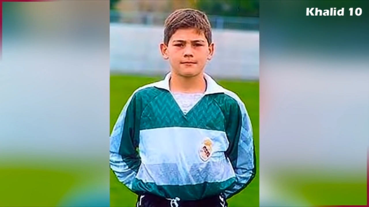 足球明星小时候视频,足球明星小时候和长大后的照片