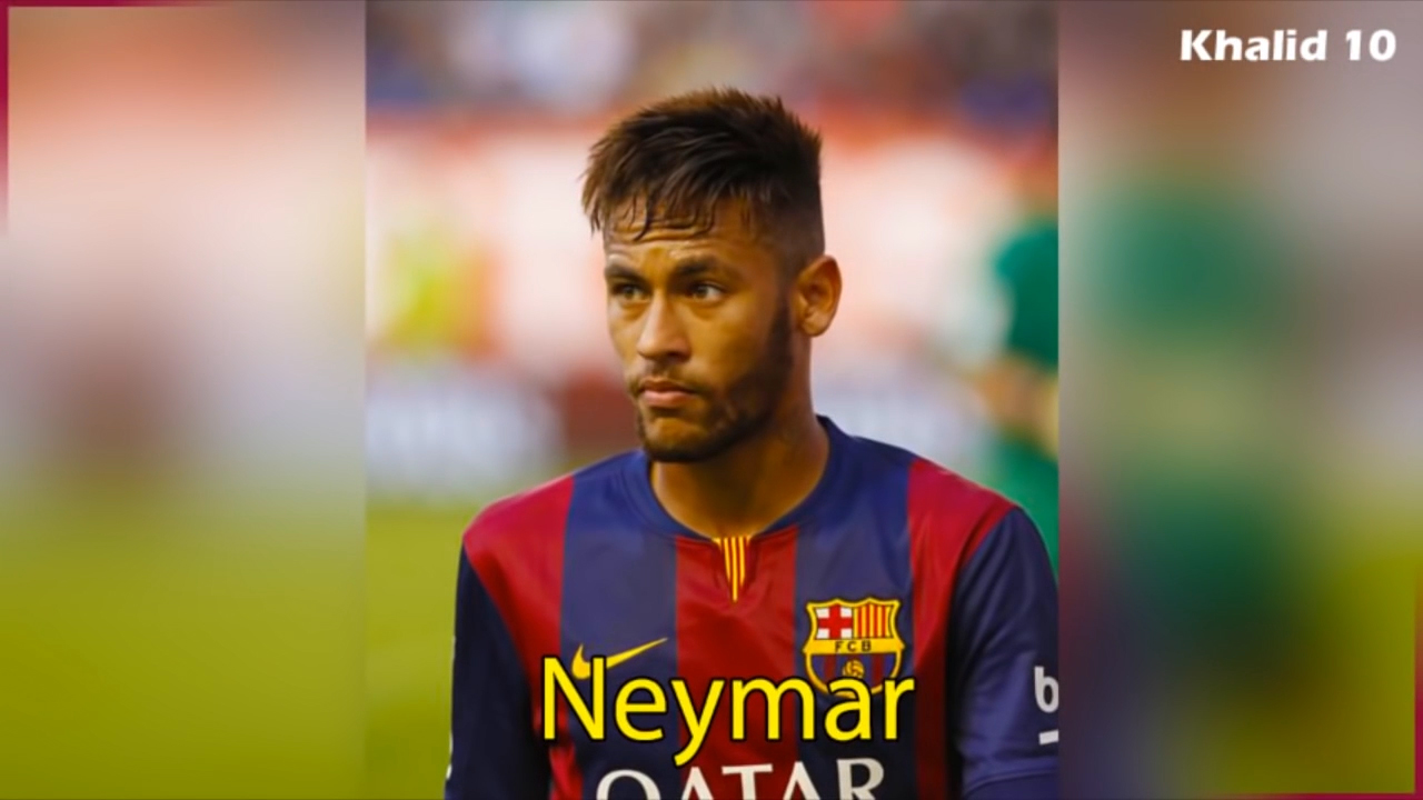 足球明星小时候视频,足球明星小时候和长大后的照片