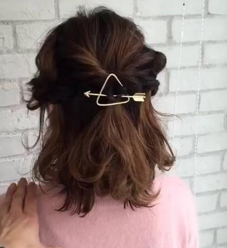 短发妹子必学编发小技巧真正一“箭”倾心!