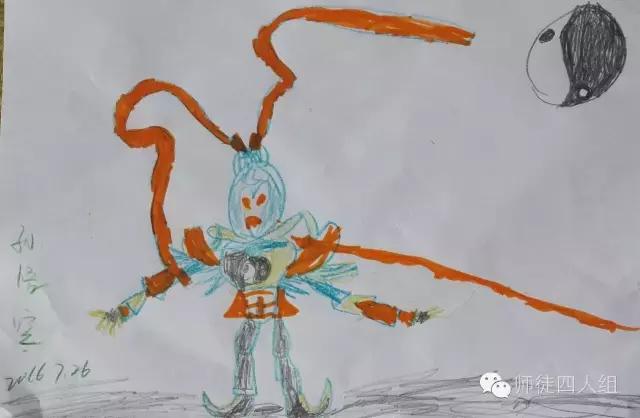 瞧这一家子绘画高难度,瞧这一家子绘画