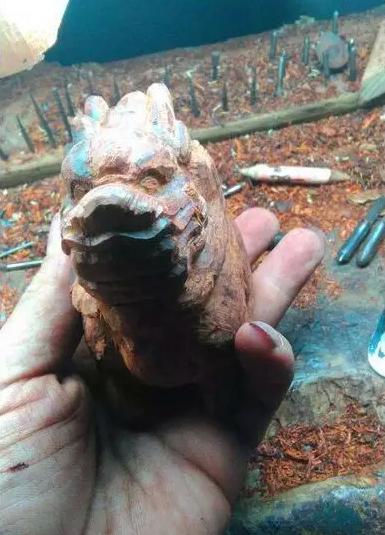 18罗汉小叶紫檀手工雕刻,正宗小叶紫檀手工雕刻图