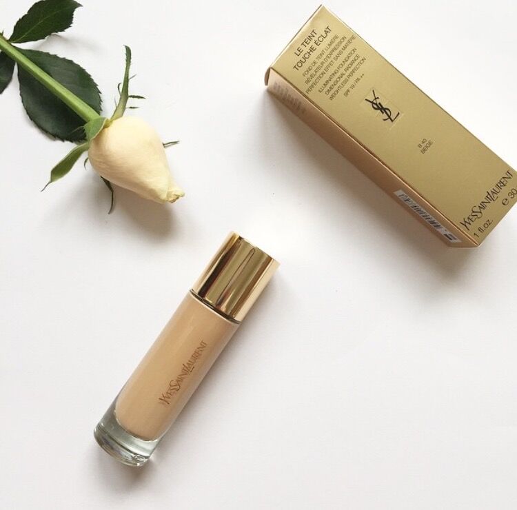 圣罗兰粉底液女神逆龄粉底液色号,圣罗兰羽毛粉底br20测评