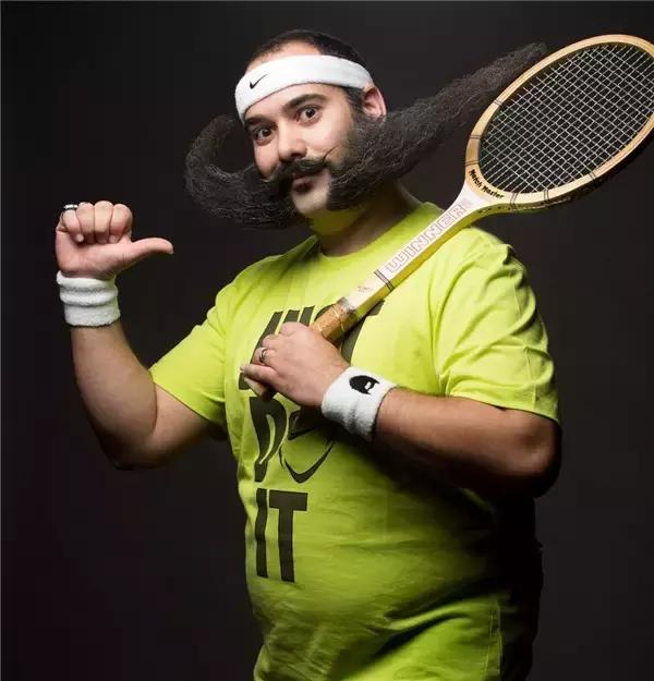 胡须艺术|看风骚大叔们胡须造型的狂欢