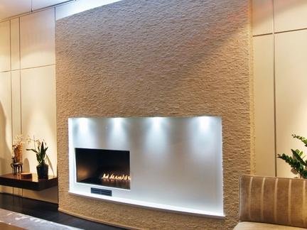 最新款硅藻泥电视背景墙效果图,简单大气硅藻泥电视背景墙效果图