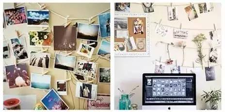 家里好看的自制照片墙,旅行照片墙怎么做