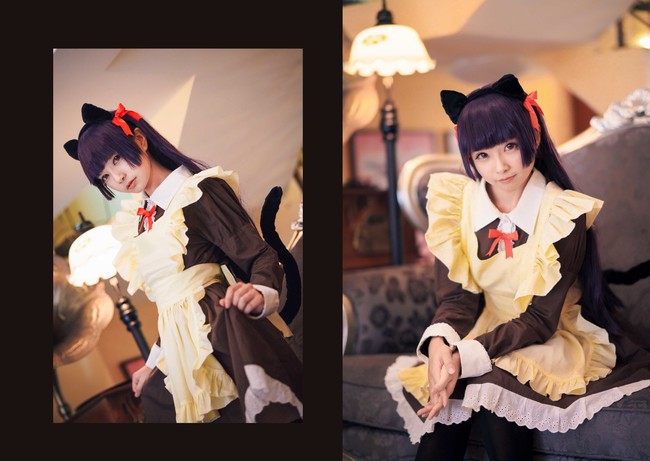 五更琉璃和服cos,五更琉璃萝莉cosplay