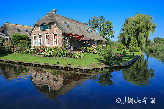 欧洲最美水乡荷兰羊角村,荷兰羊角村美丽的童话世界