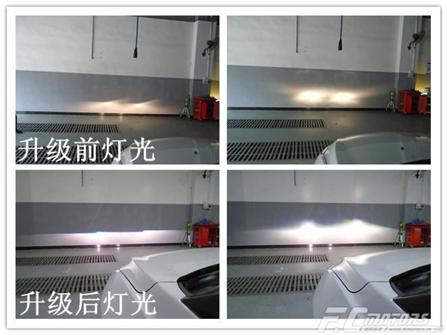 科鲁兹改灯双光透镜,科鲁兹灯光改装恶魔眼