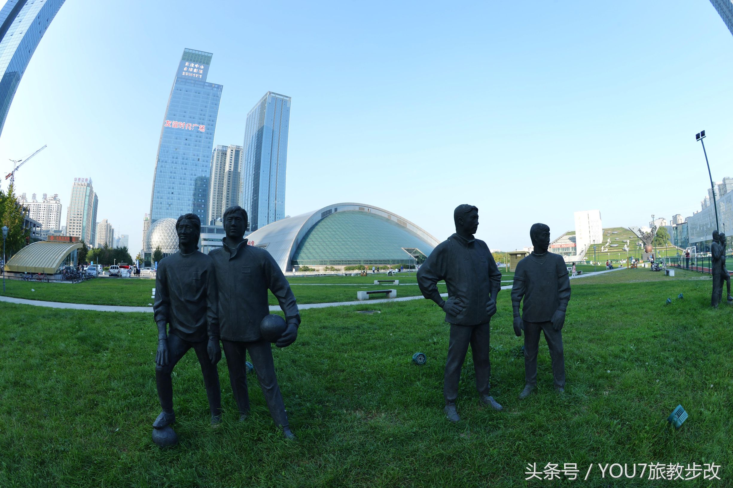 原创‖沈阳:鱼眼拍儿童足球公园