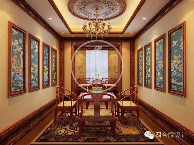 简约大气小户型中式红木装修风格,上海红木中式装修风格客厅效果图