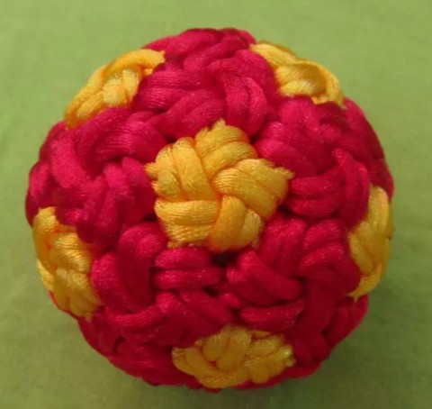 中国结制作简单又好看,中国结编法教程绣球结