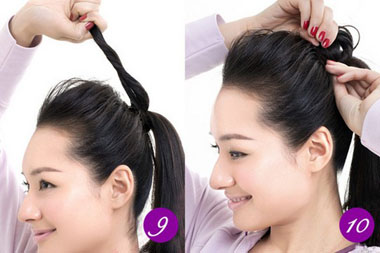 上窄下宽脸适合什么发型马尾辫,适合长脸女生的高马尾发型编发