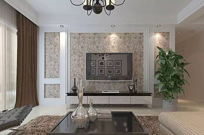 简单实用大面积电视背景墙,不踩坑的电视背景墙