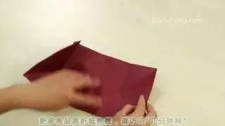 教你折玫瑰千纸鹤,教你折浪漫的樱花球