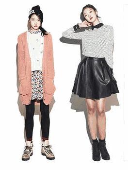 韩系休闲风简约好驾驭的早春穿搭,韩系风街拍穿搭