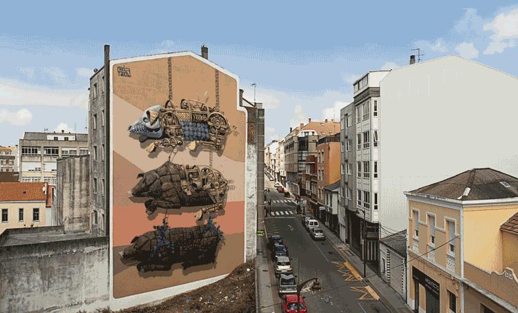 SooGif出品|当街头涂鸦动起来是什么感觉?