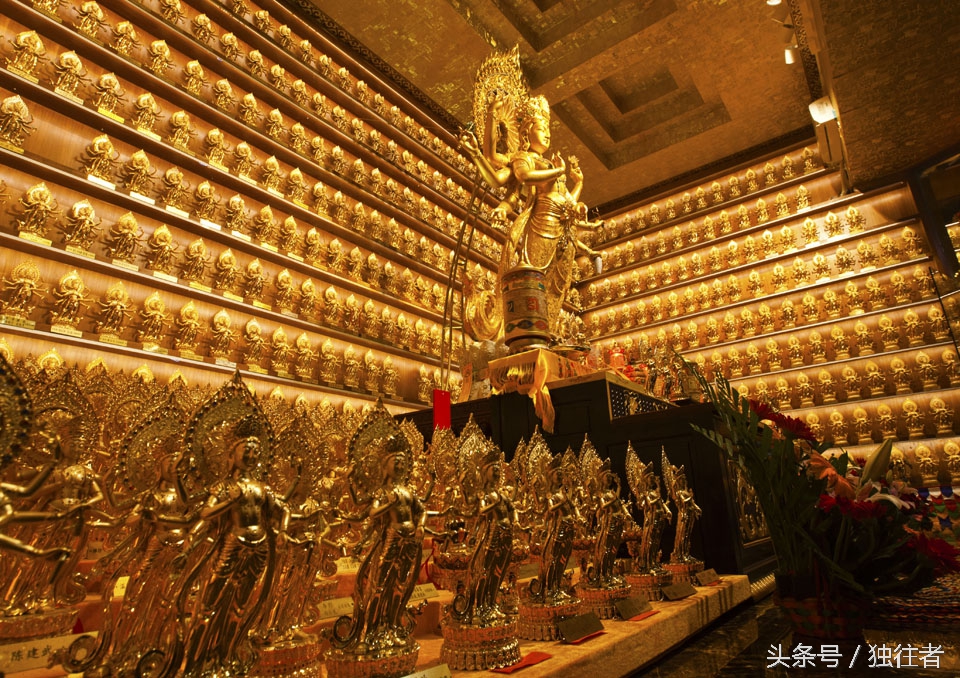 世界最大金玉佛像在海南哪里,世界上最大的金玉佛像