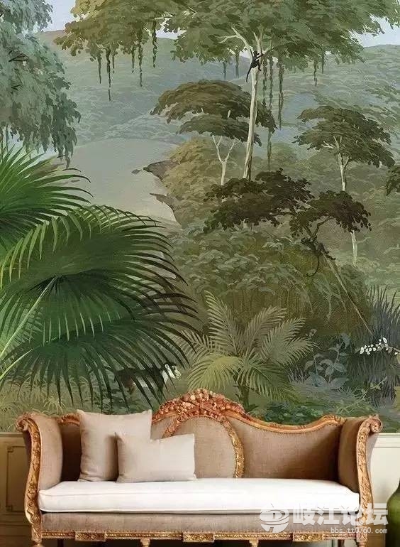 嫌白墙单调,家里墙壁太单调就试试贴点墙纸