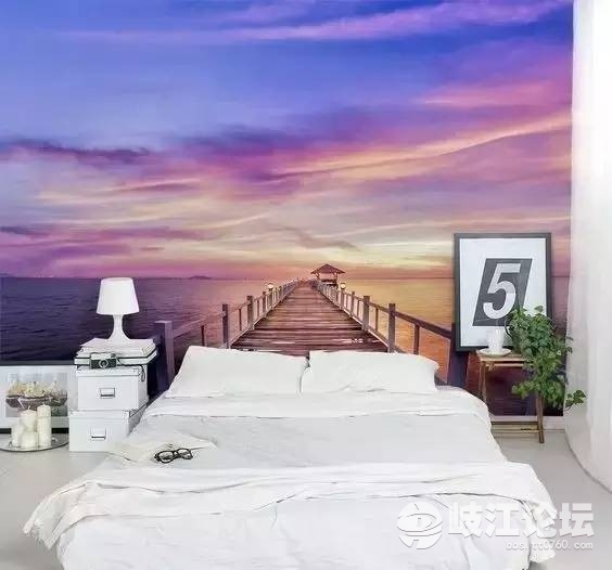 嫌白墙单调,家里墙壁太单调就试试贴点墙纸