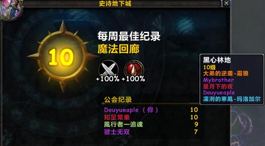 秘境10层阵容,国服第一野排阵容