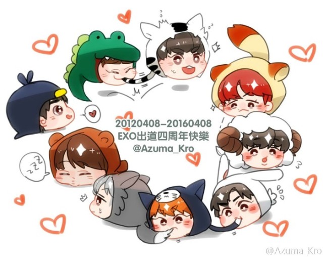 林允儿exo成员互动,exo林允儿广告