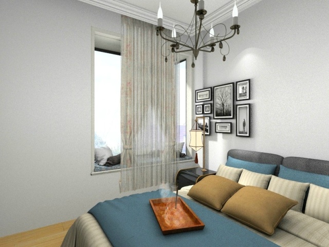 阳光城檀悦83平效果图,阳光城檀悦复式设计方案