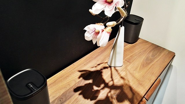 4个音箱同时播放,4个音箱组合