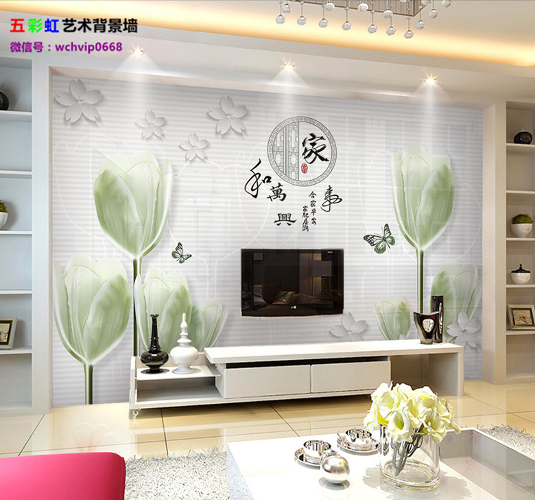 2021年现代简约装修风格背景墙,现代简约风格背景墙带图画