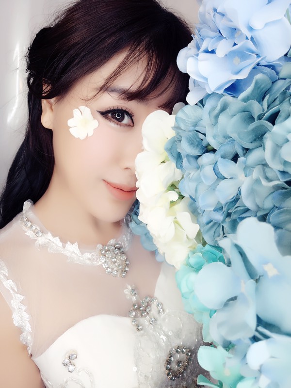 森女妆特点,韩系鬼马甜妹妆夏日感十足