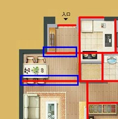 阳光城檀悦83平效果图,阳光城檀悦复式设计方案