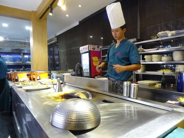 观音山附近海鲜大排档,厦门观音山渔夫码头酒楼