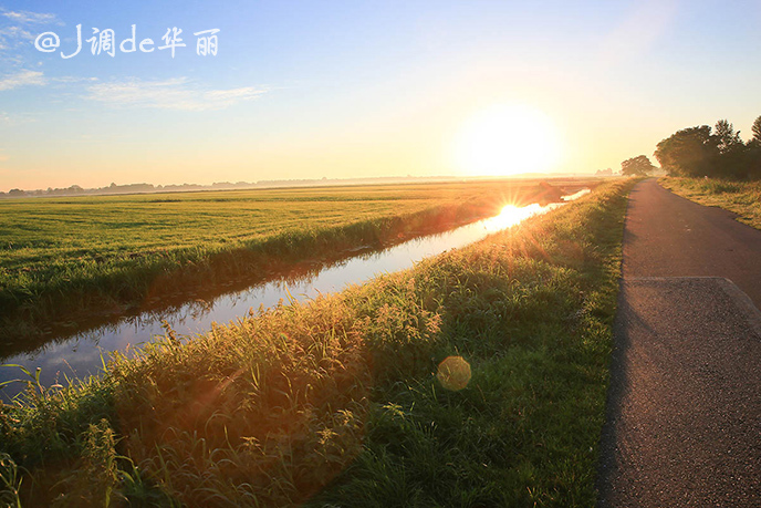 欧洲最美水乡荷兰羊角村,荷兰羊角村美丽的童话世界