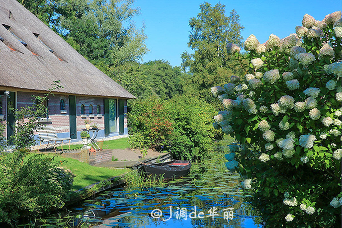 欧洲最美水乡荷兰羊角村,荷兰羊角村美丽的童话世界