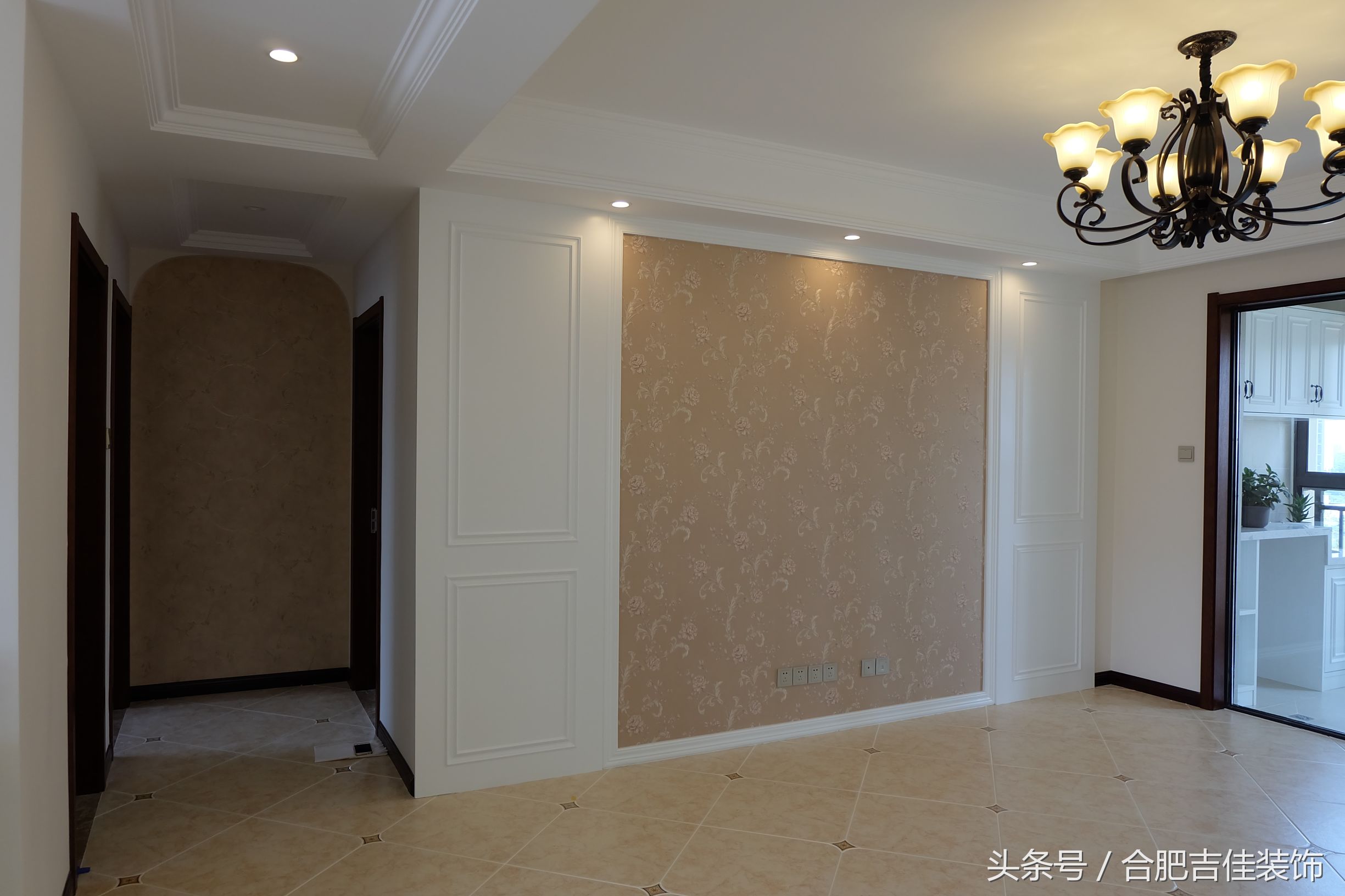 117平m户型装修案例,130简美风格装修实景图