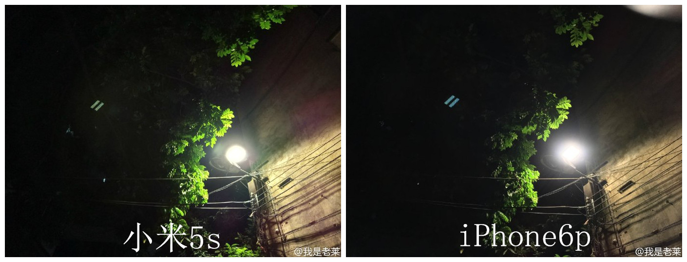 网友实测，小米5s超感光相机真的比苹果强吗？