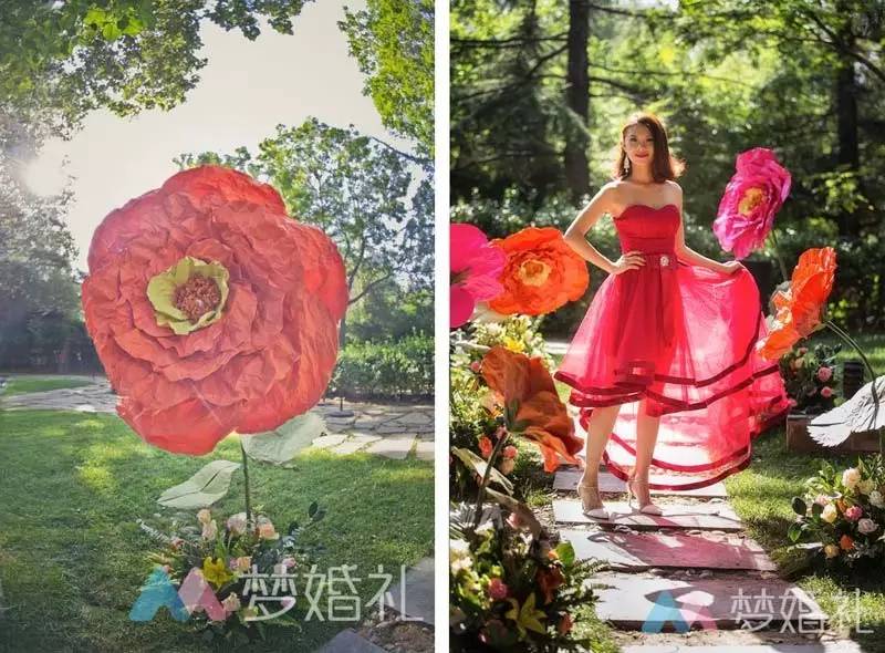 这场还原“暮光之城”的波西米亚婚礼，一只心机柯基成功抢镜