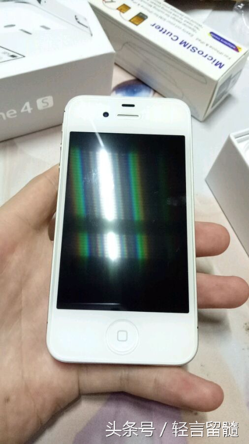 100块钱买的iphone4s,某宝买iphone开箱测评
