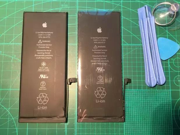 给苹果6s换4000毫安电池,iphone6plus更换电池